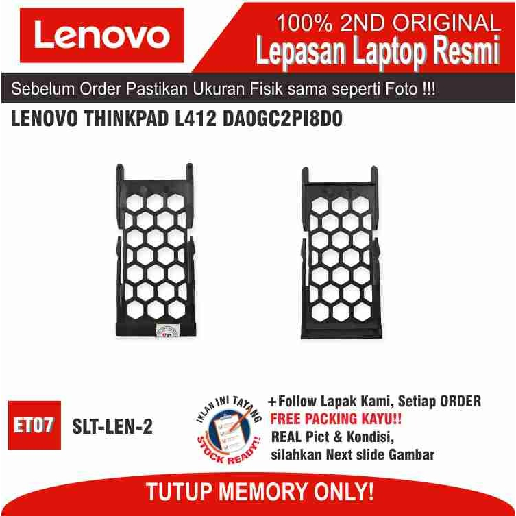 Jual ET07 SLT-LEN-2 TUTUP SD CARD READER LENOVO THINKPAD L412 ...