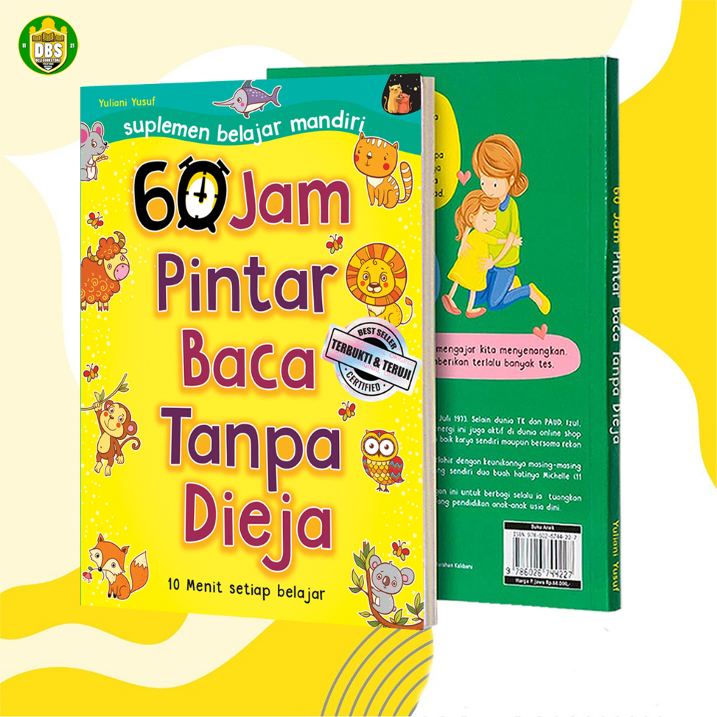 Jual BUKU ANAK TK PAUD - BUKU BELAJAR MEMBACA - 60 JAM PINTAR BACA ...