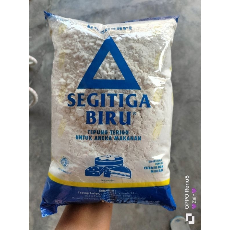 Jual Tepung Terigu Segitiga Biru 1kg | Shopee Indonesia