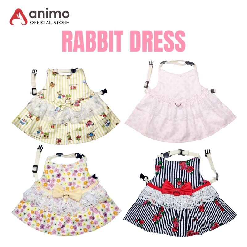 Jual Animo Baju Kelinci Rabbit Harness Tali tuntun Dress Clothes ...