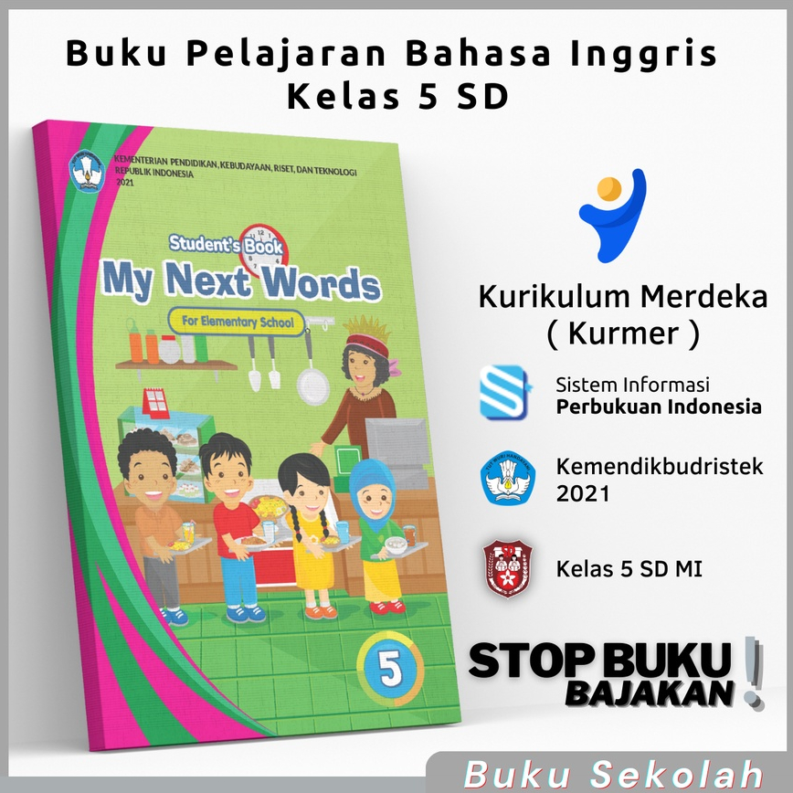 Jual Buku Student's Book My Next Words For Elementary School Grade ...