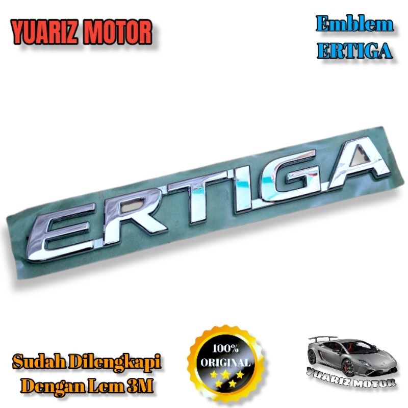 Jual Emblem Logo Tulisan Ertiga Original Shopee Indonesia