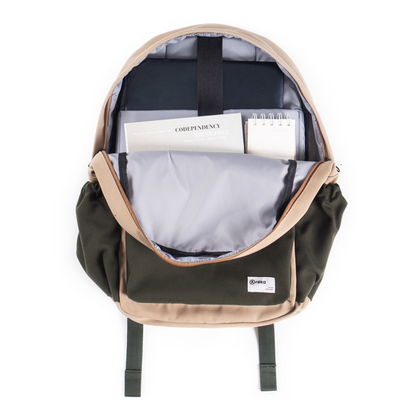 Jual REKA - MONDAY Backpack - Tas Ransel Sekolah Kanvas - Tas Laptop 15 ...