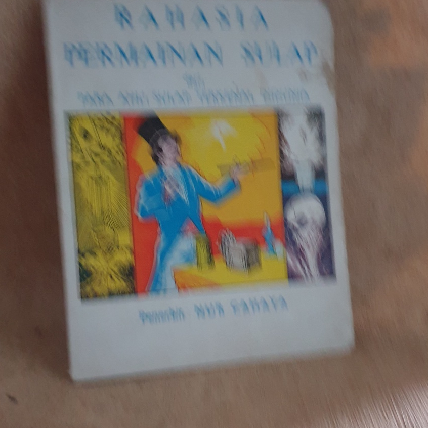 Jual Buku Rahasia Permainan Sulap dar para ahli terkenal dunia ORIGINAL
