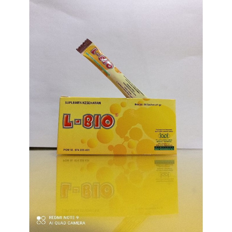 Jual L-Bio Untuk Kesehatan Pencernaan Isi 1 Gram/sachet | Shopee Indonesia