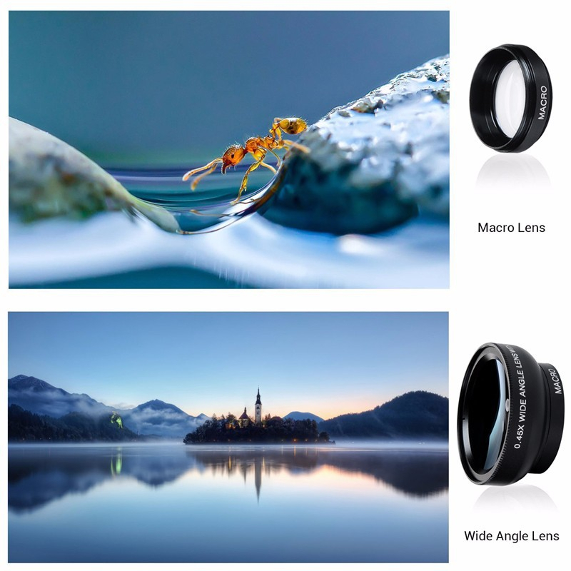 Jual PP Macro + Wide 0.45 Lens Original Lensa Handphone Makro Pembesar ...