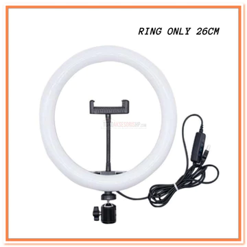 Ring Light Rgb 26Cm 33Cm With Tripod 2.1M Lampu Selfie Set Live Vlog Makeup Lighting