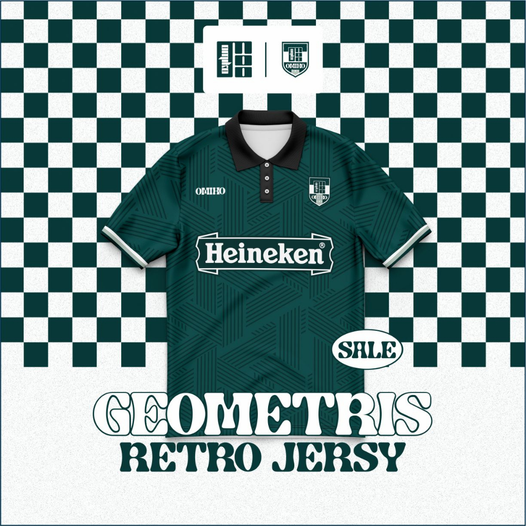 Jual Geometris Retro Jersy Custom (Free Design Satuan) Shopee Indonesia