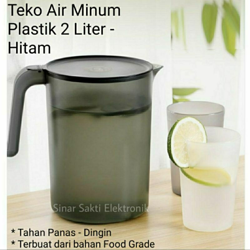 Jual Teko Air Minum Plastik Water Jug Ceret Dispenser Ketel 2 25l 25 Liter Tahan Air Panas 3955