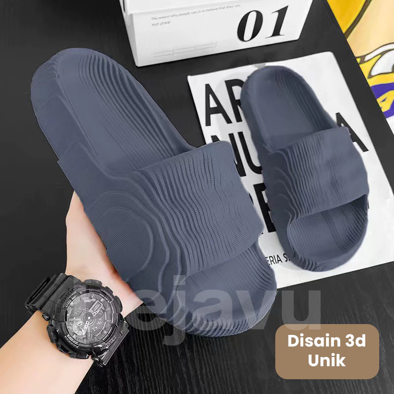 Detail Sandal Dejavu Jelly Empuk