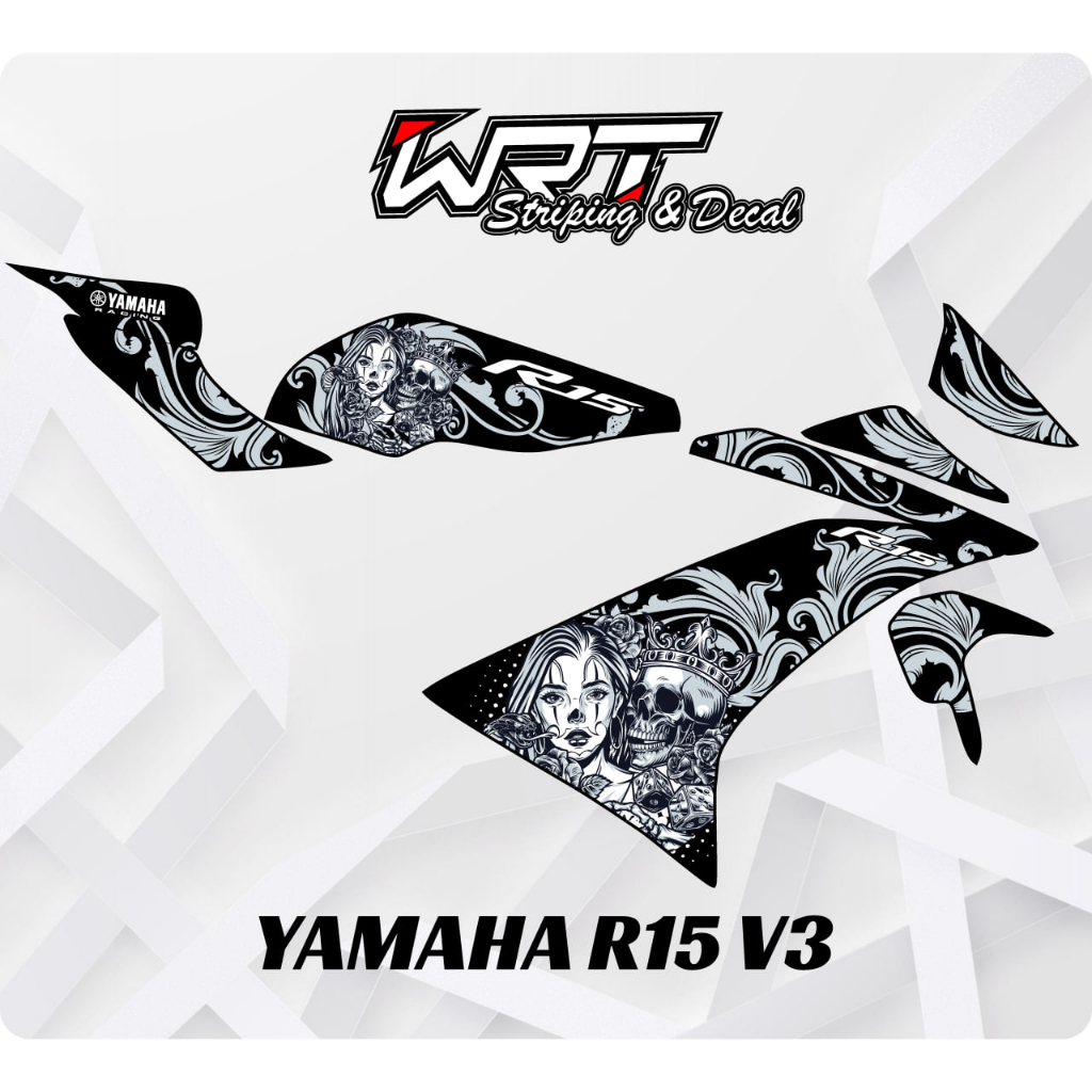 Jual Striping R15 v3-Striping Hologram R15 v3-Stiker R15 v3-Decal R15 ...