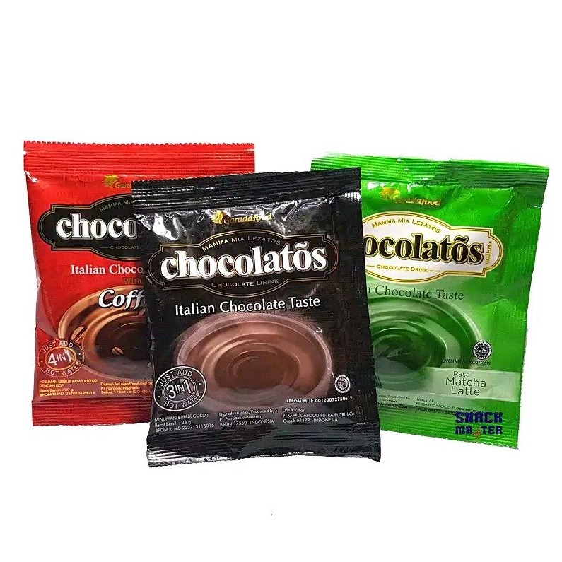 Jual Minuman Chocolatos 10 x 28 gr - Choco Drink Renceng / Chocolatos