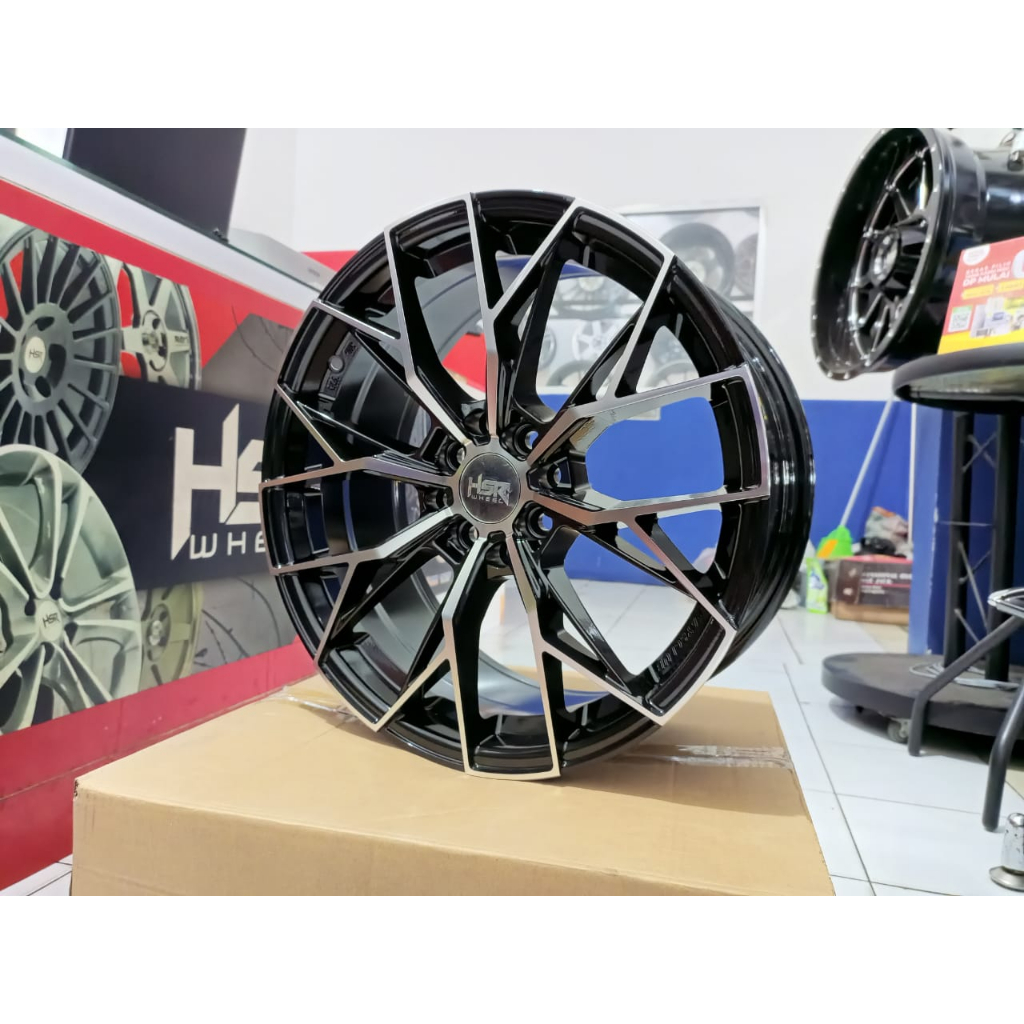 Jual VELG MOBIL HSR RACING R17 SWIFT AVANZA MOBILIO JAZZ LIVINA HOLE ...