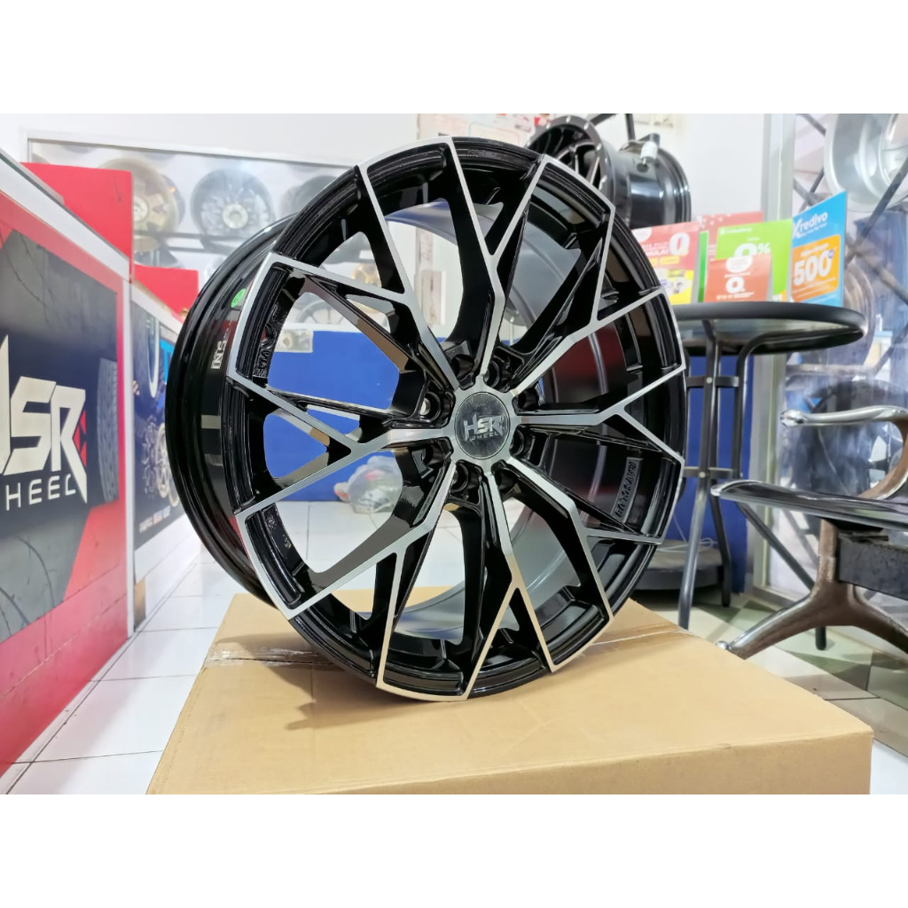 Jual VELG MOBIL HSR RACING R17 SWIFT AVANZA MOBILIO JAZZ LIVINA HOLE ...