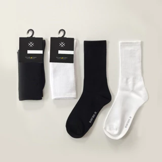 Rightbox ID, Kaos kaki Olahraga Panjang, Hitam Polos, Allsize Dewasa