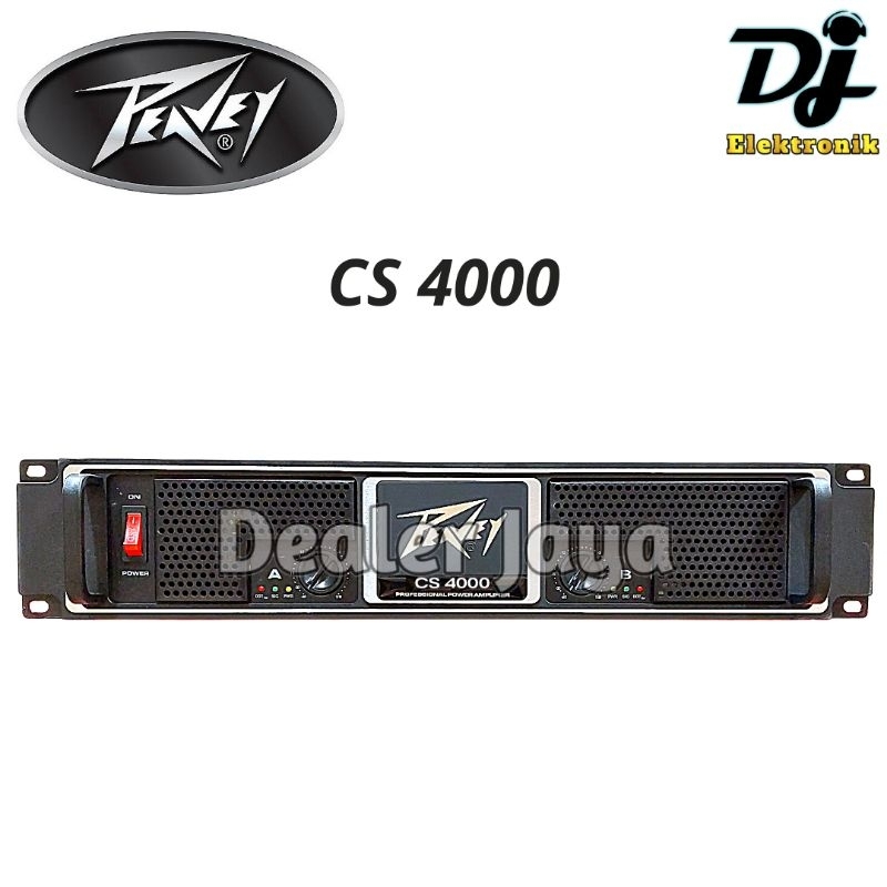 Jual Power Amplifier Peavey CS 4000 / CS4000 2 channel Shopee Indonesia