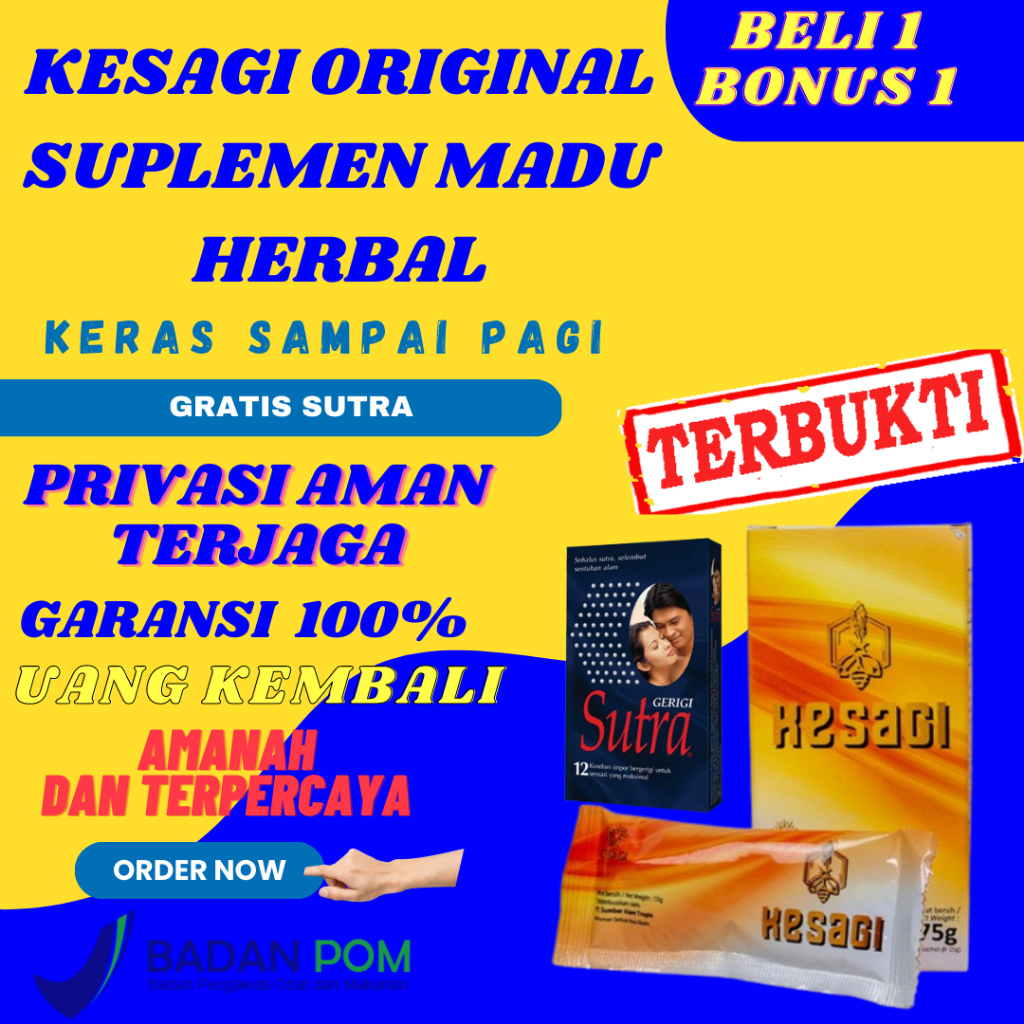 Jual Kesagi Obat Kuat Lelaki Herbal Tradisional Meningkatkan Gairah