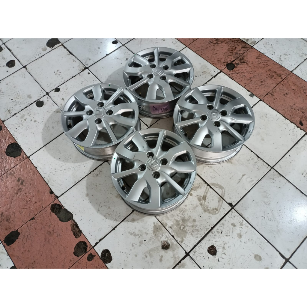 Jual VELG MOBIL BEKAS OEM NEW BRIO RING 14 LEBAR 5 ET 50 PCD 4X100