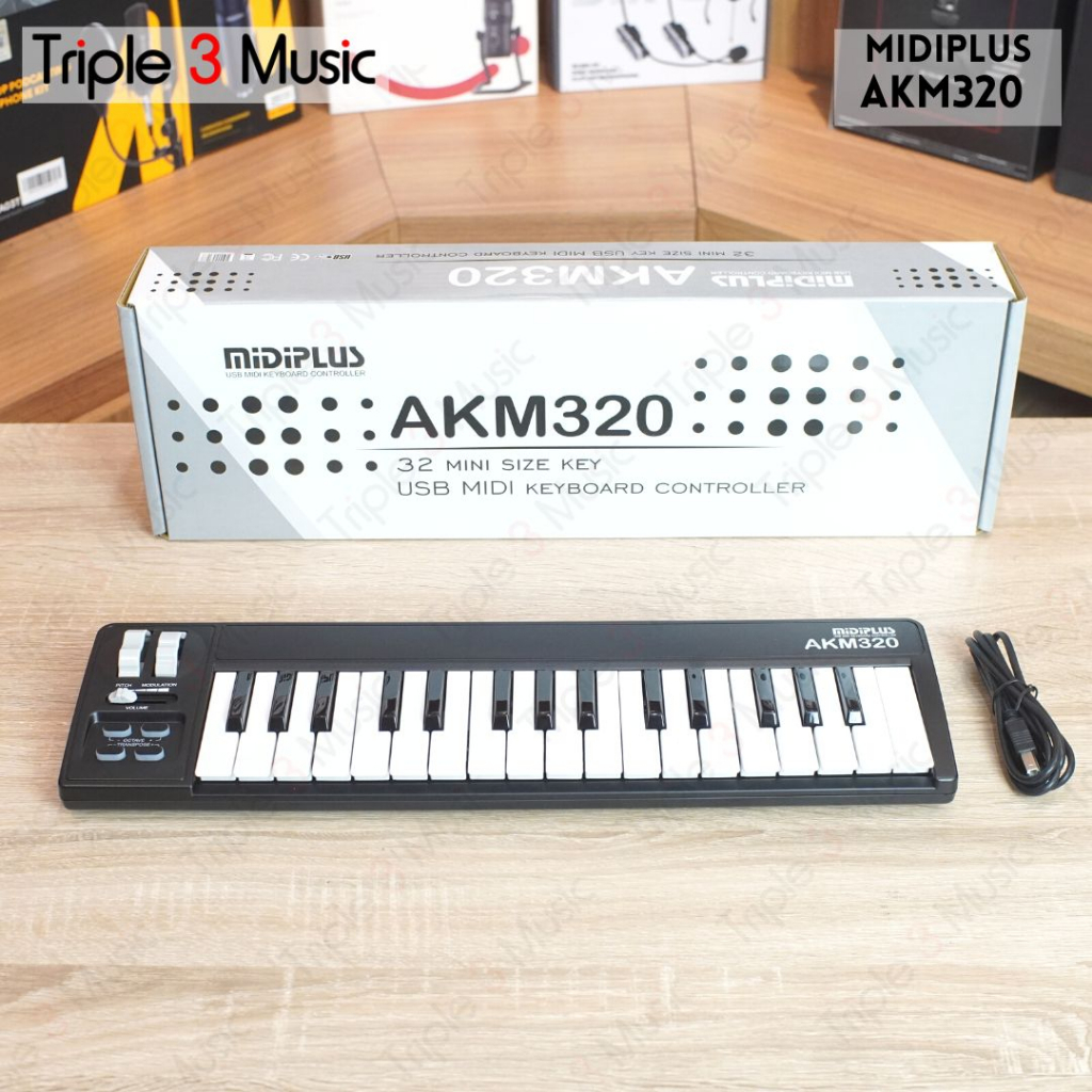 Jual MIDIPLUS AKM 320 32 keys Midi Controller | Shopee Indonesia