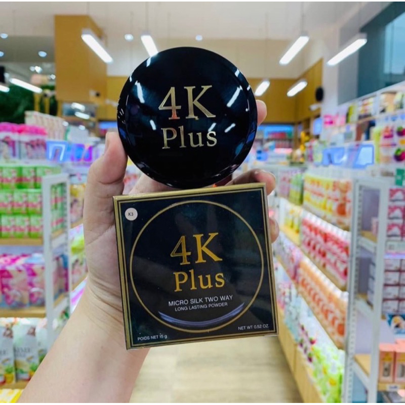Jual 4K PLUS POWDER Micro Silk Two Way Long Lasting SPF 30 PA++ Vitamin ...
