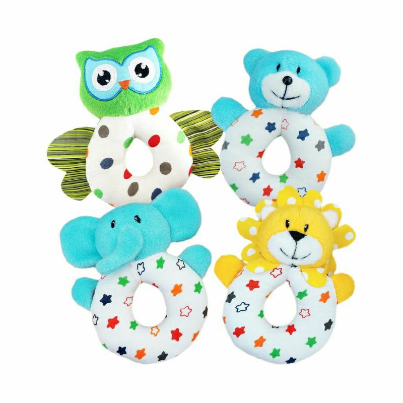 Jual BONEKA RATTLE KARAKTER LITTLE FRIENDS | Shopee Indonesia