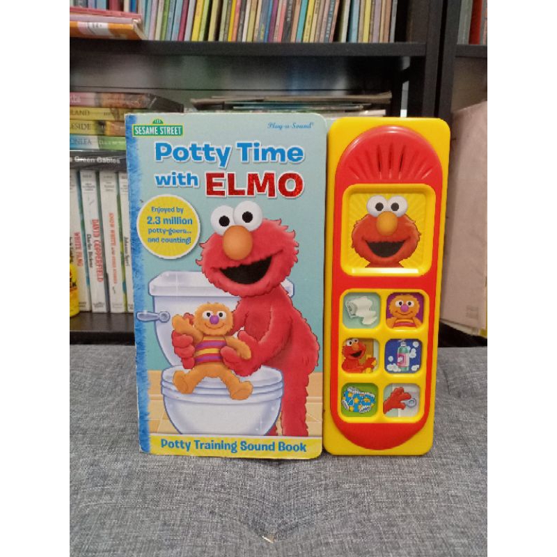 Jual Potty Time With Elmo Potty Training Sound Book Sesame Street