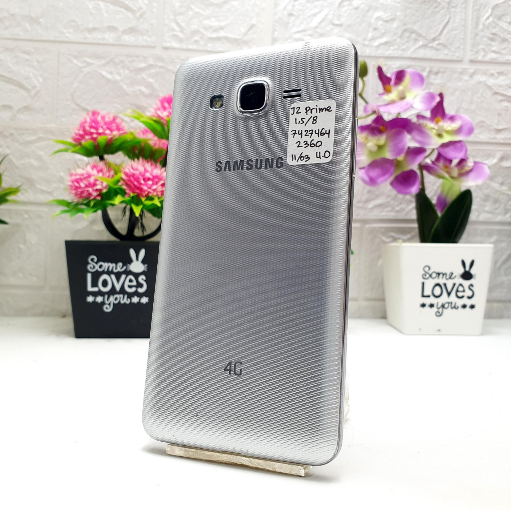 Jual Samsung J2 Prime 1,5/8 GB Silver Bekas Second Original Shopee