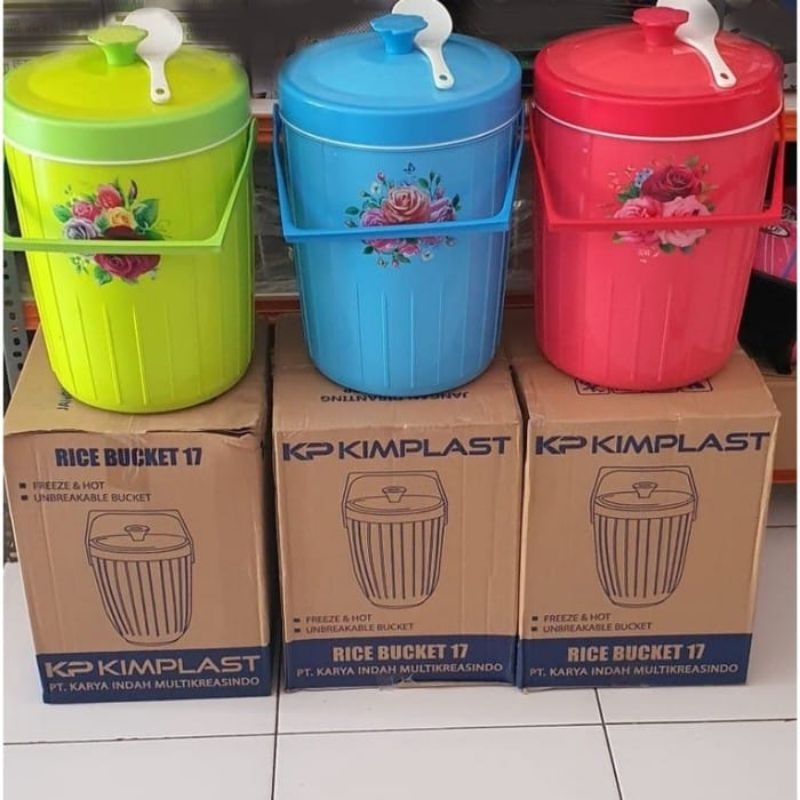 Jual Rice Bucket Liter Kimplast Shopee Indonesia