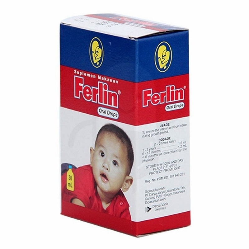 Jual FERLIN DROPS DROP BAYI 30 ML Suplemen Vitamin Zat Besi Untuk Masa ...