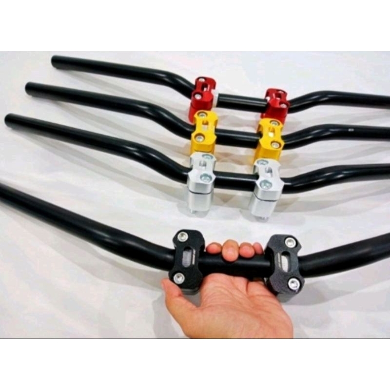 Jual Paket Stang RZR balap plus Raiser CNC Universal Vixion CB150R ...