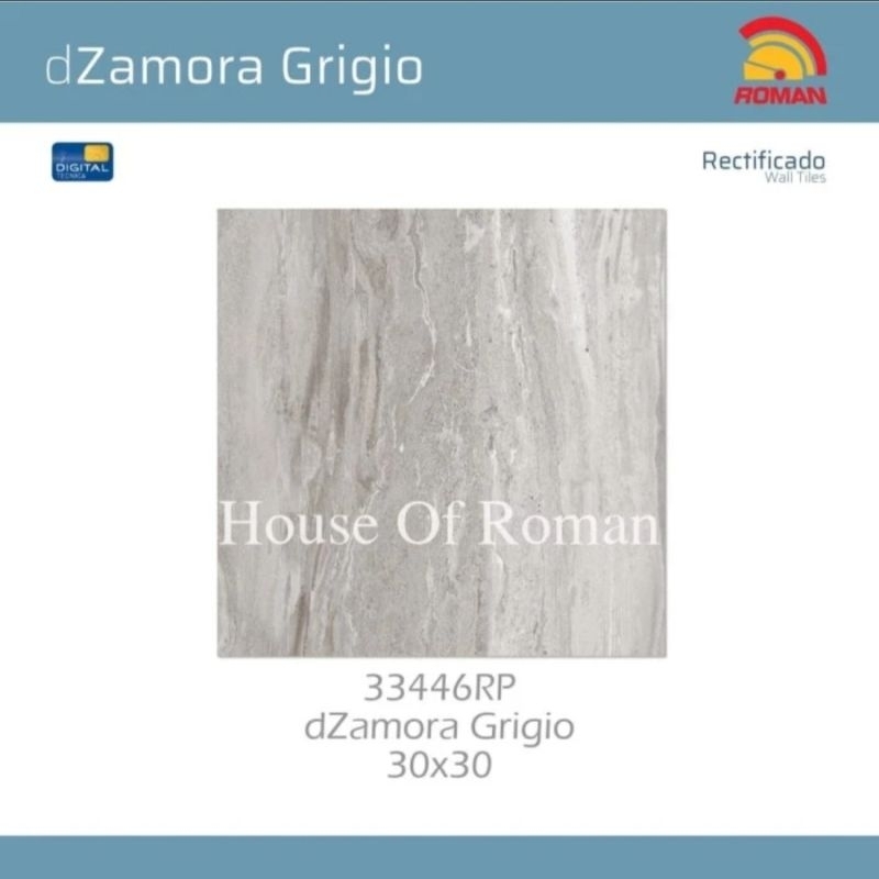 Jual Roman Keramik Glossy dZamora Series (Wall Tile) / Keramik Kilap