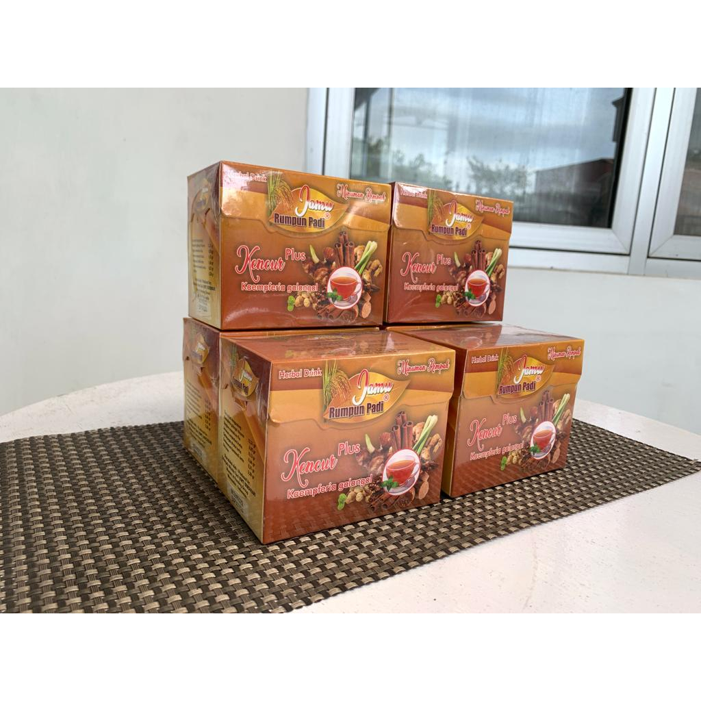 Jual Minuman Rempah Kesehatan Jamu Kencur Instan Rumpun Padi | Shopee ...