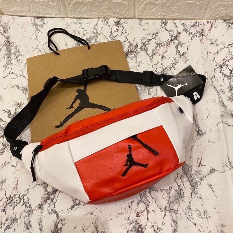 Air jordan leather discount waist bag original