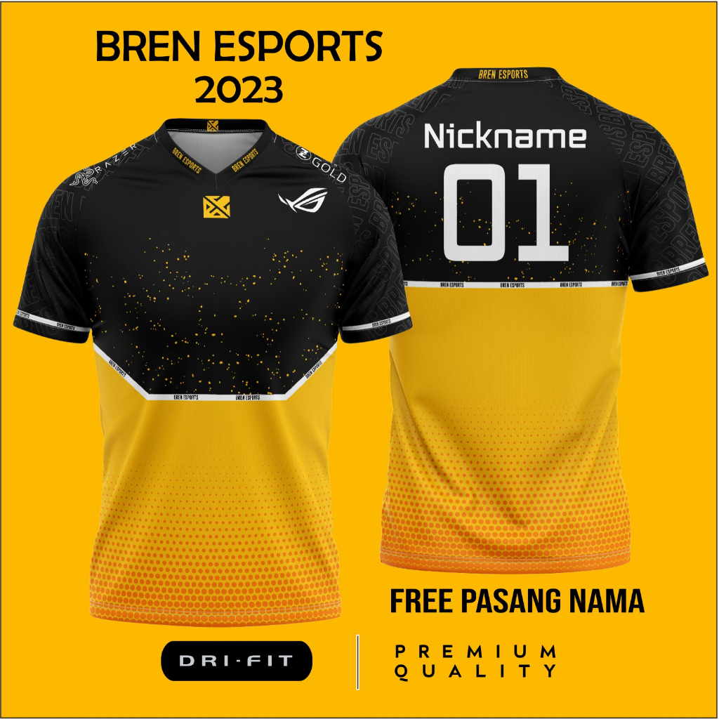 Jual JERSEY GAMING BREN ESPORTS 2023 | Shopee Indonesia