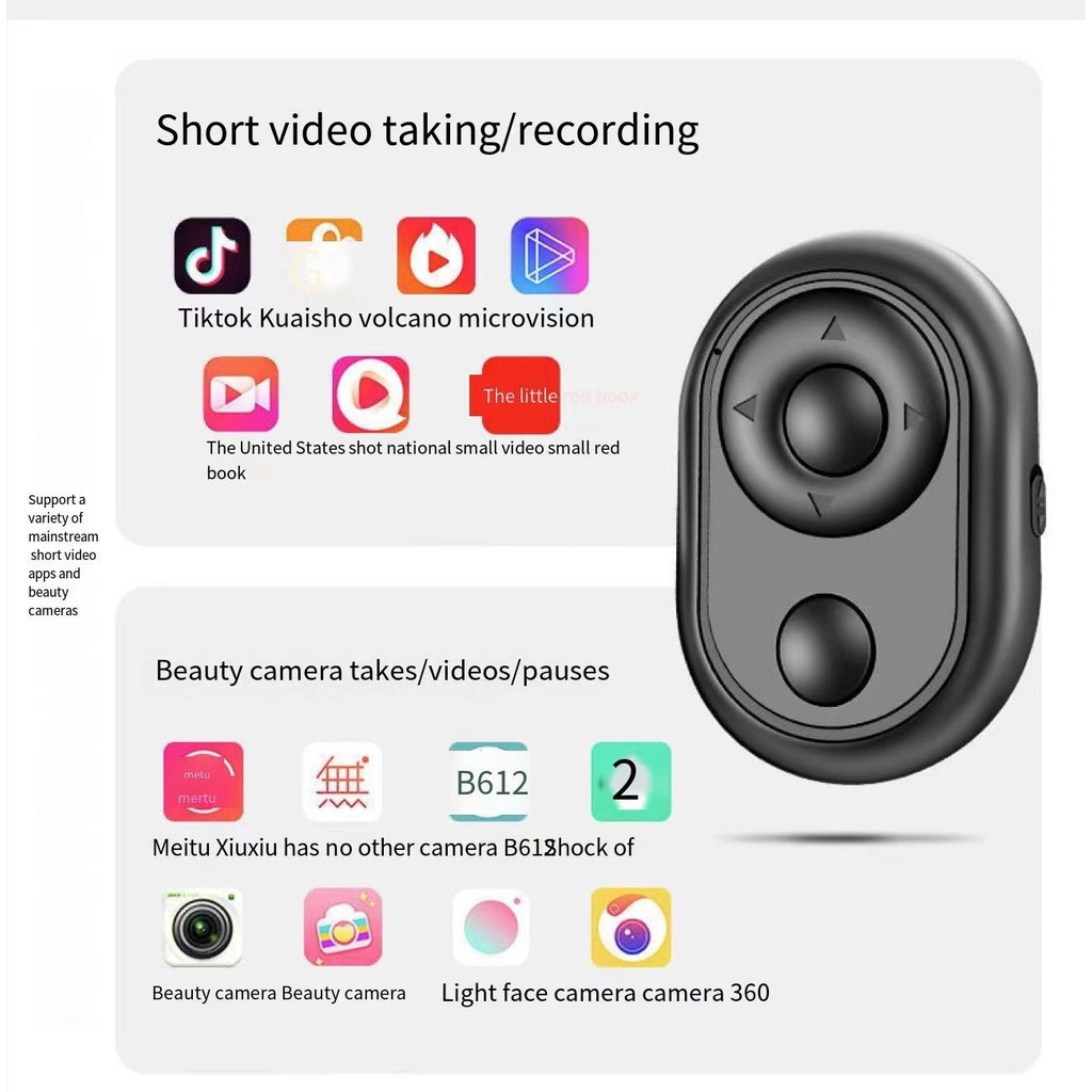 Jual ★Remote control Bluetooth/portable compact/remote control/video ...