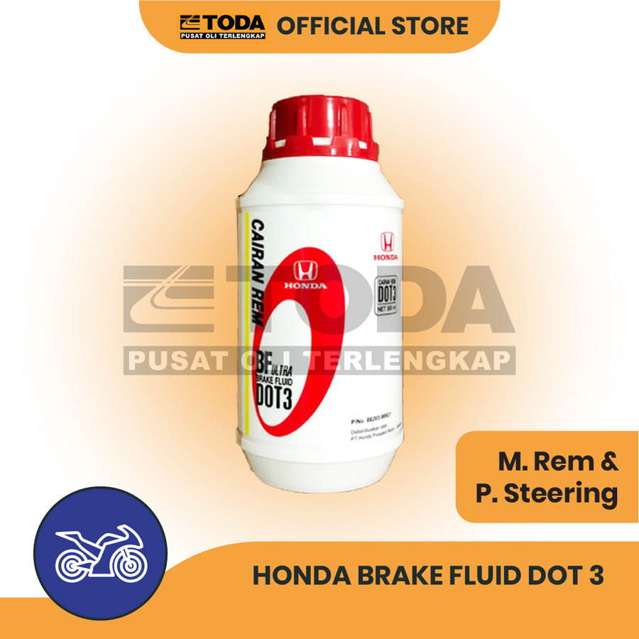 Jual Minyak Rem Honda Brake Fluid DOT 3 Original 300ml Honda Brake