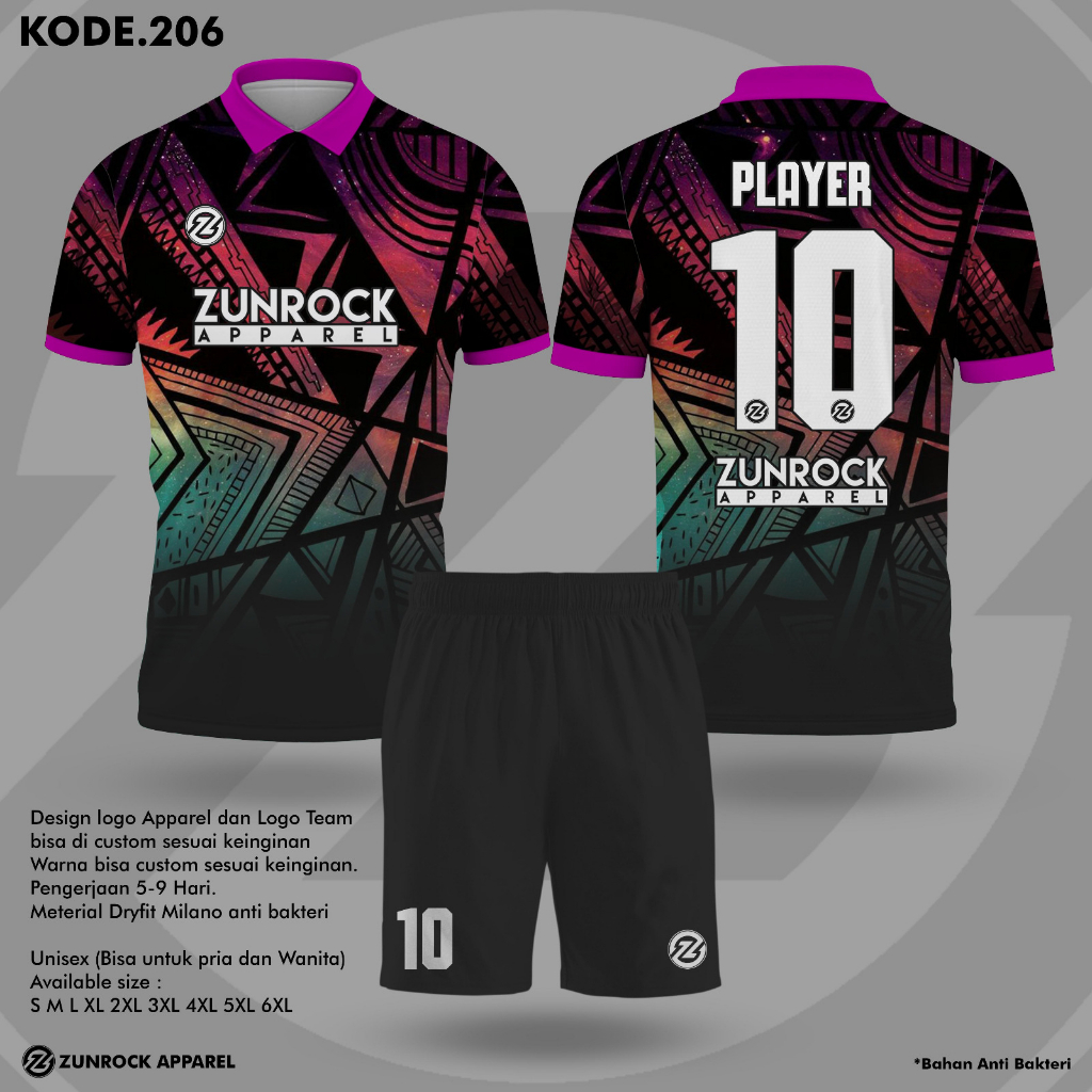 Jual Jersey Futsal Baju Sepakbola Badminton Stelan Olahraga Full