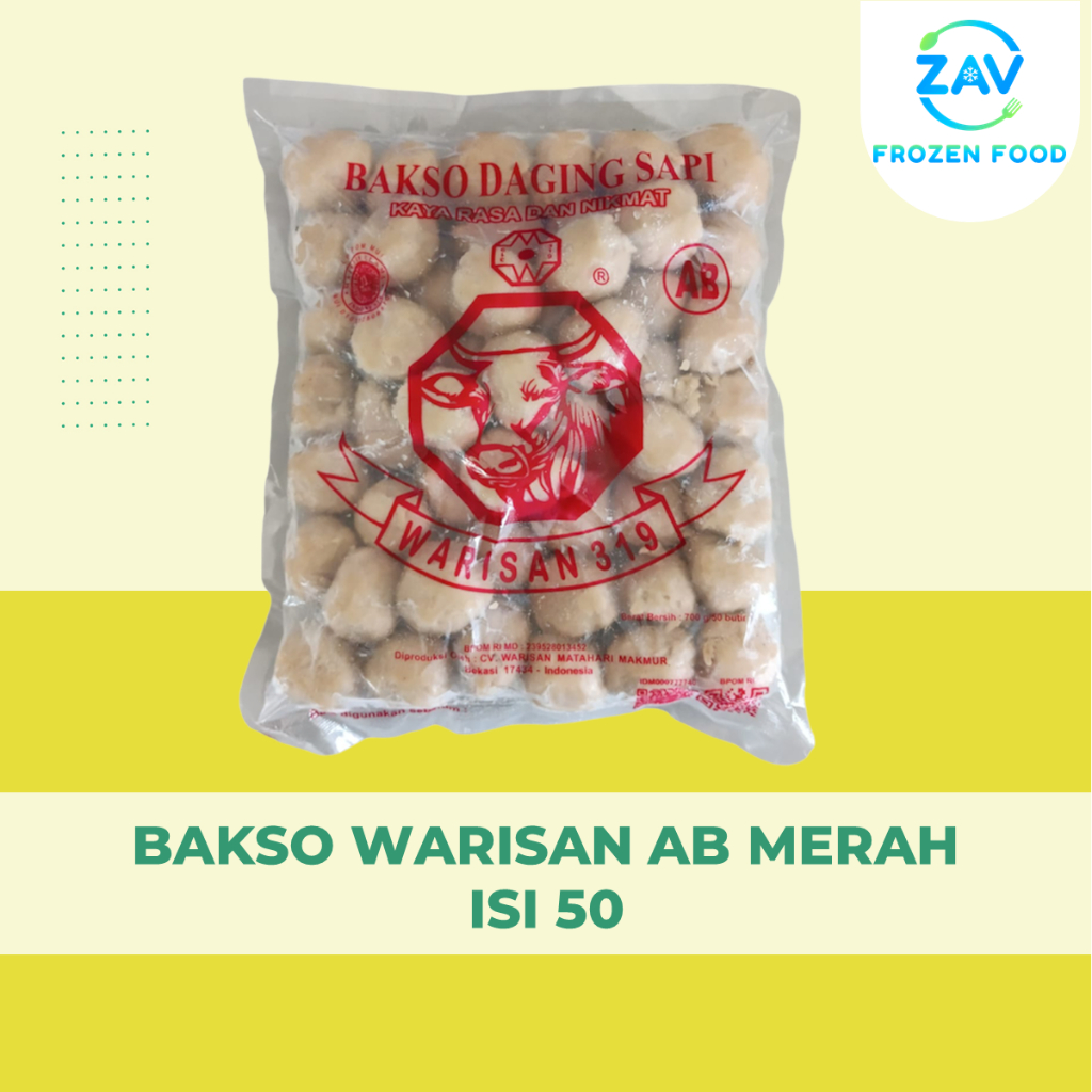 Jual Bakso Warisan Merah Isi 50 Pcs Shopee Indonesia