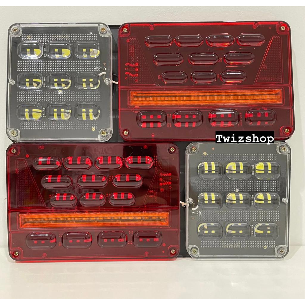 Jual Stop Lamp 24 Volt Truk Model Cembung Lampu Rem Led Truck 24v