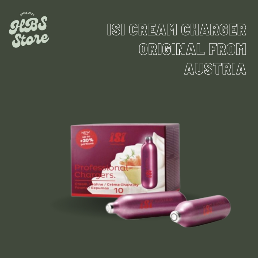 Jual ISI Cream Charger / Charger Whip Cream Kemasan Box (Isi 10 tabung