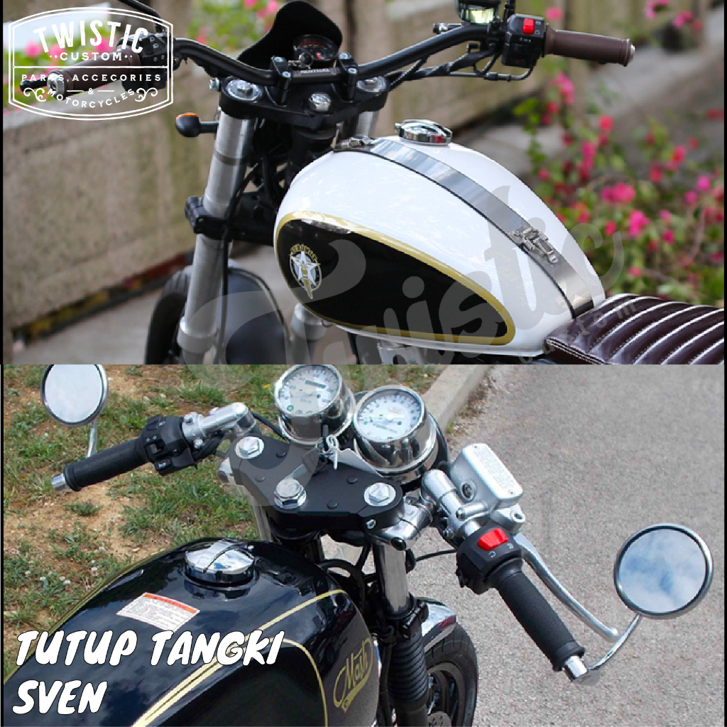 Jual Tutup Tangki Bensin Sven Motor British Retro Custom Universal ...