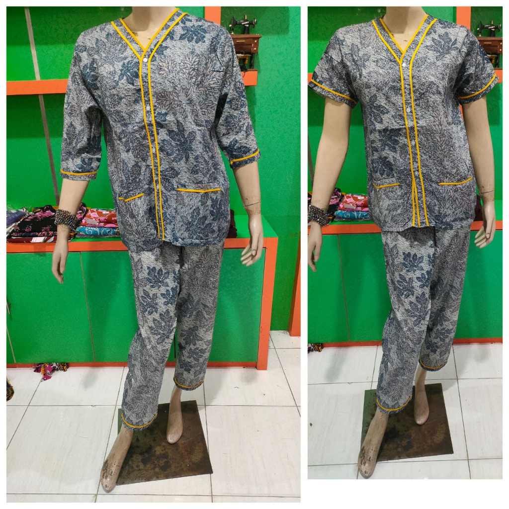 Jual BAJU TIDUR BATIK BAGAN SIAPI API COPLE 3 DAN M CP BISA ANAK CEWEK ...