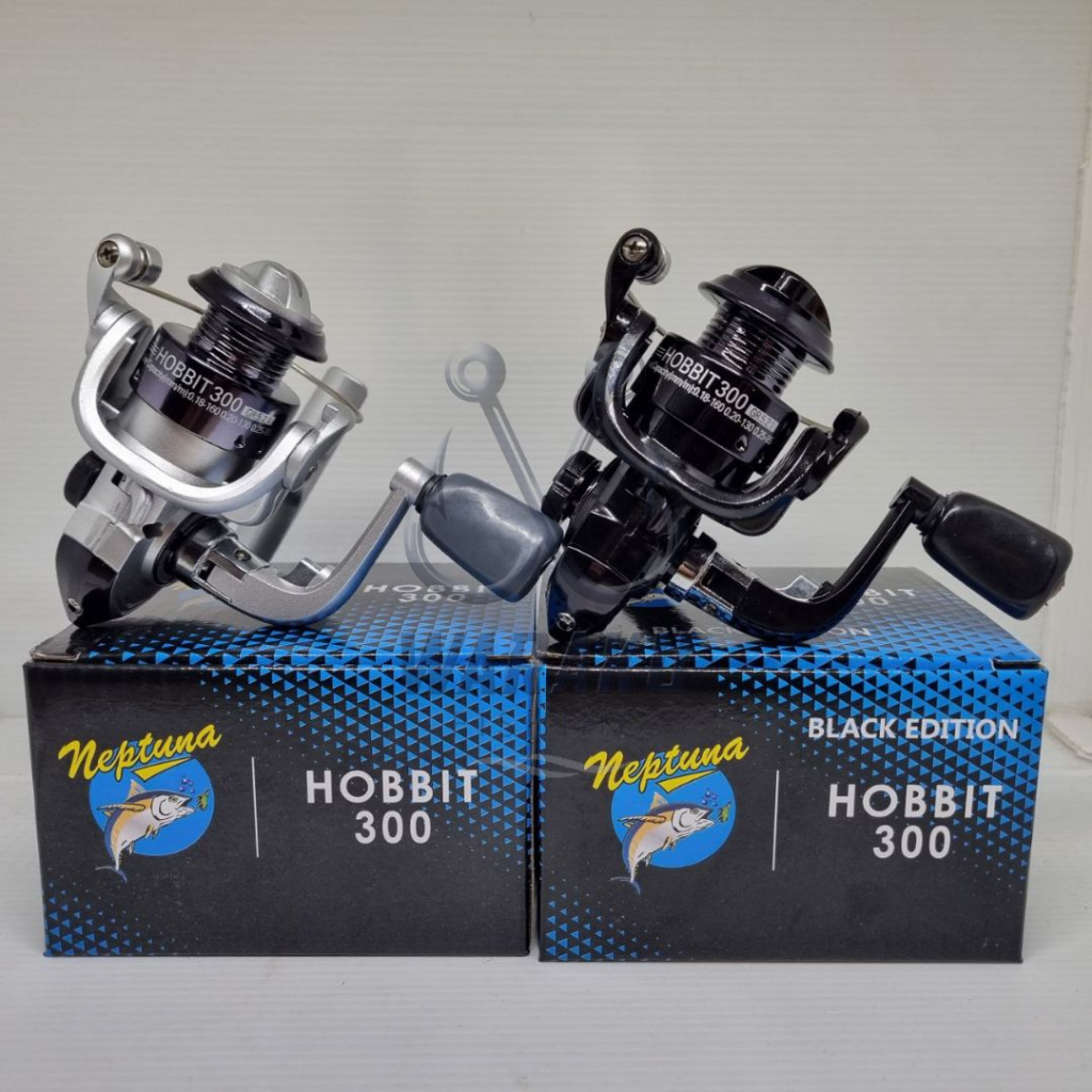 Jual Reel Pancing NEPTUNA Hobbit 300 / Ril Udang Murah | Shopee Indonesia