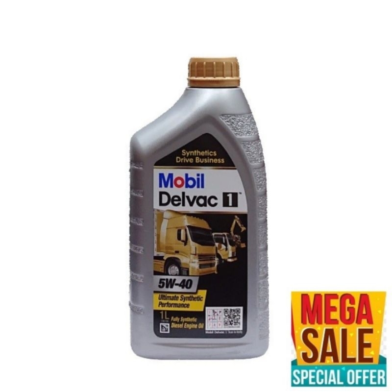 Jual Mobil Delvac 1 5W-40 1 liter | Shopee Indonesia