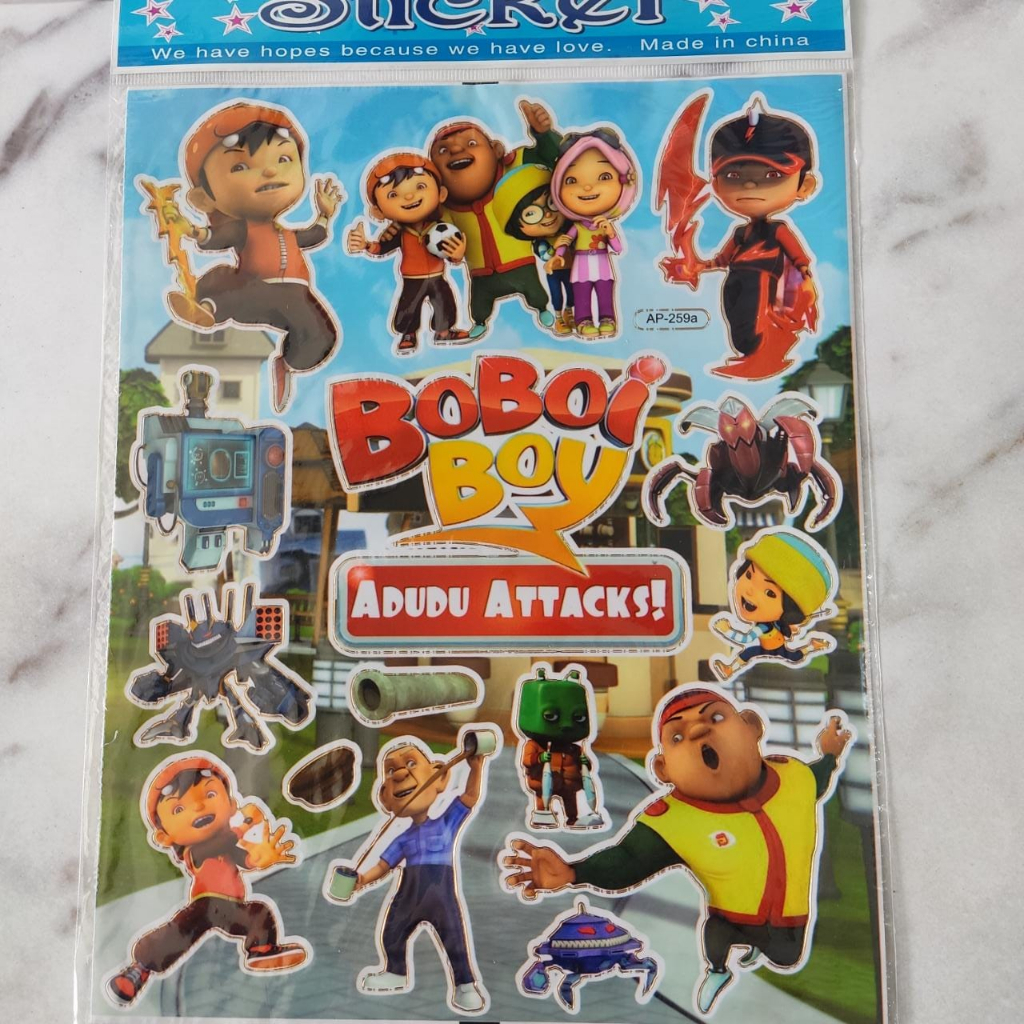 Jual Stiker Anak Paw Patrol / Sticker Boboiboy | Shopee Indonesia