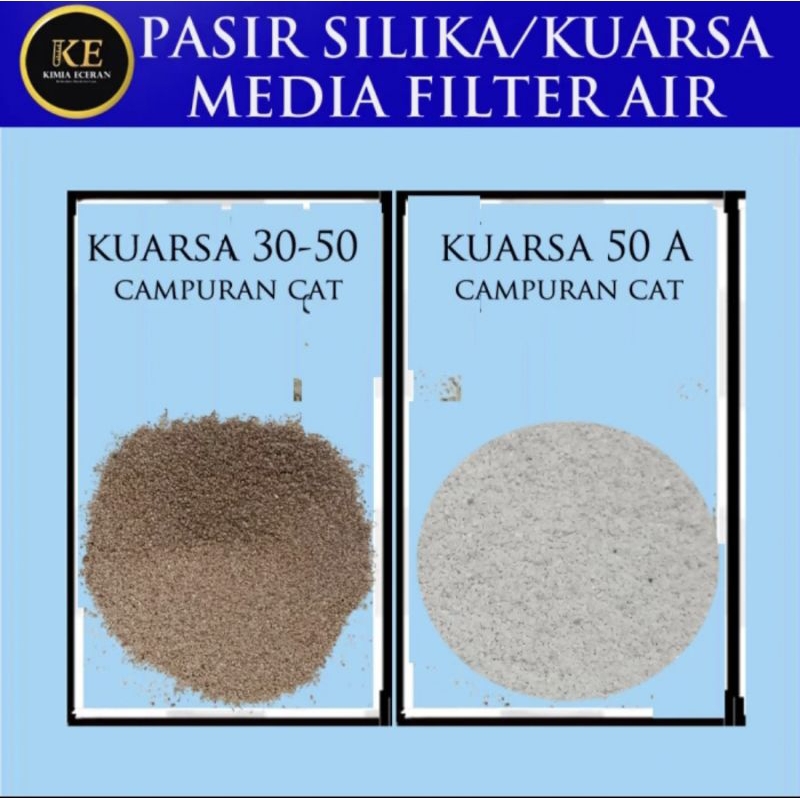 Jual Pasir Silika Silica 1 Kg Pasir Kuarsa Kwarsa 1 Kg Media Filter