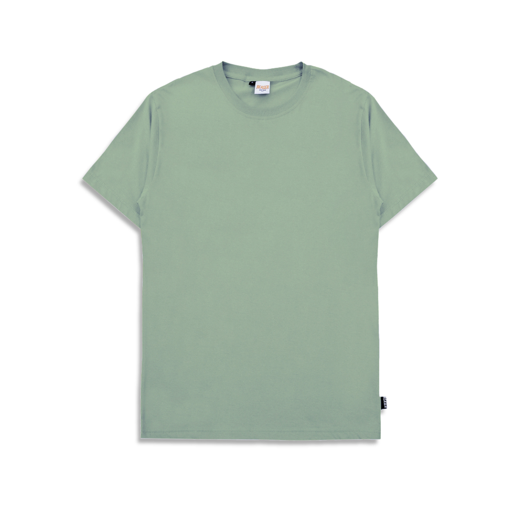 Jual Reaser Plain Sage Green Basic Kaos Polos Shopee Indonesia