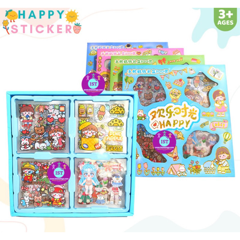 Jual Stiker Anak isi 100pcs | Shopee Indonesia