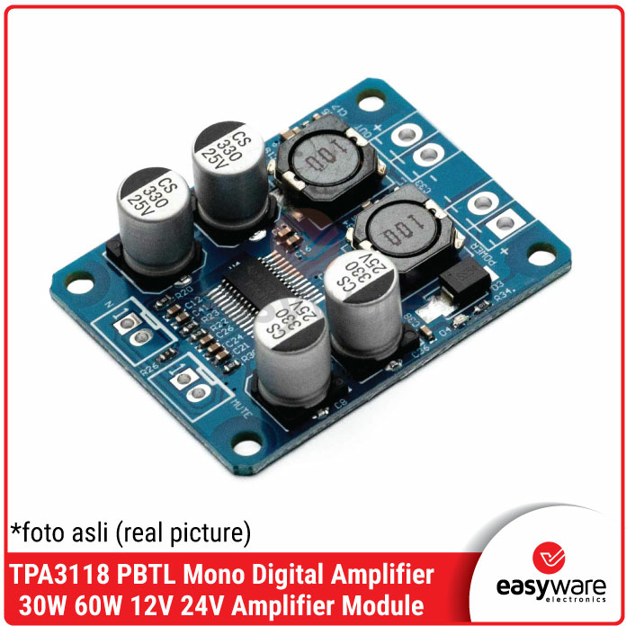 Jual Tpa Pbtl Mono Digital Amplifier Board Shopee Indonesia