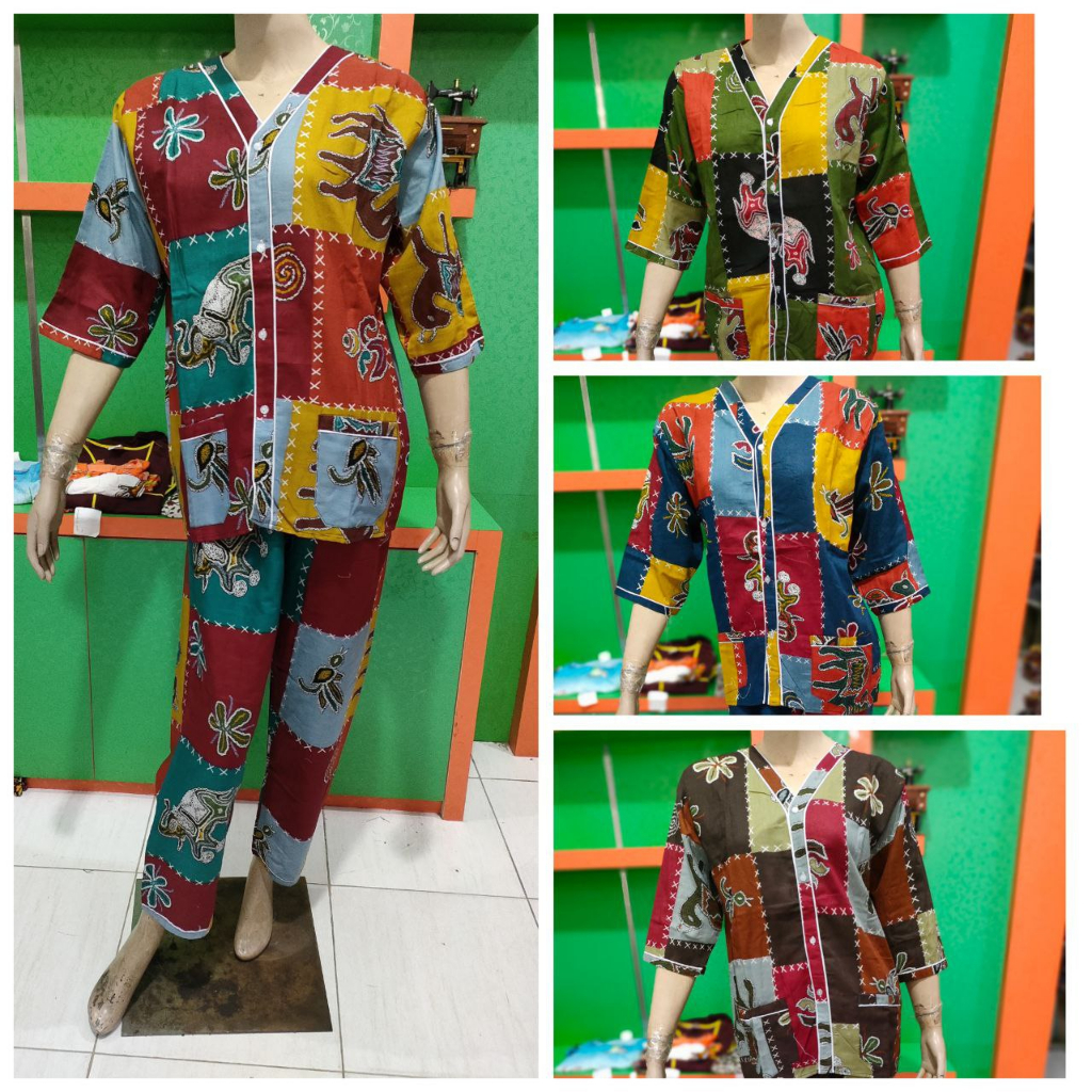 Jual BAJU TIDUR BATIK BAGAN SIAPI API PIAMA COPLE BISA(COD) | Shopee ...
